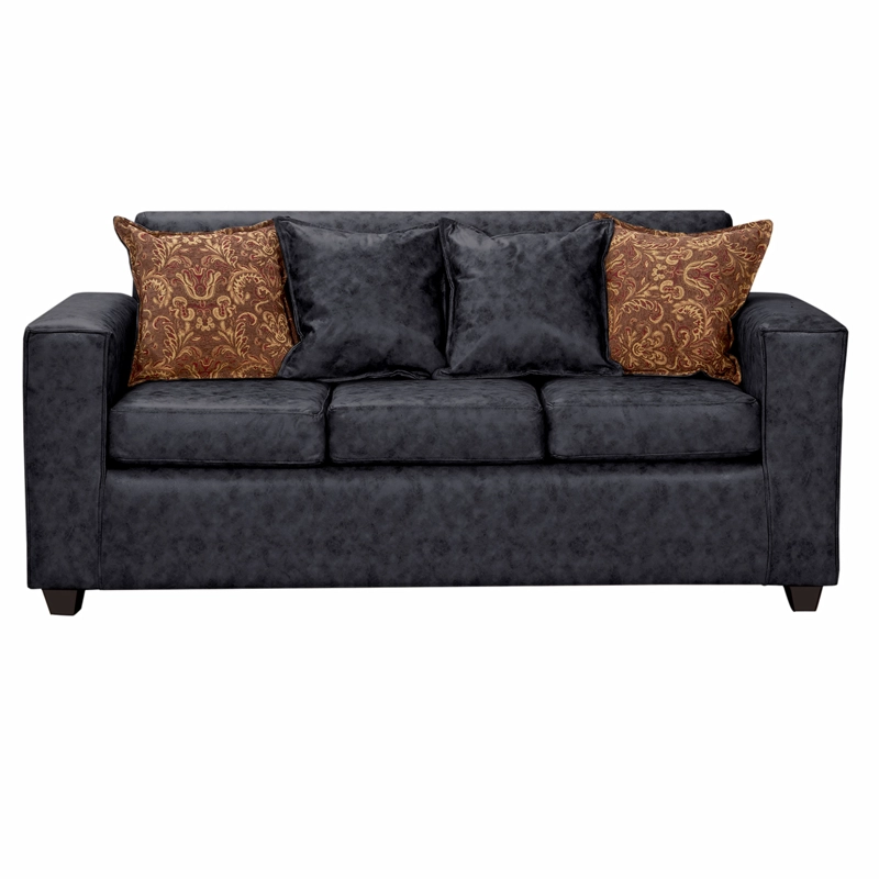 SOFA 3 CUERPOS EZEIZA NEGRO - 2