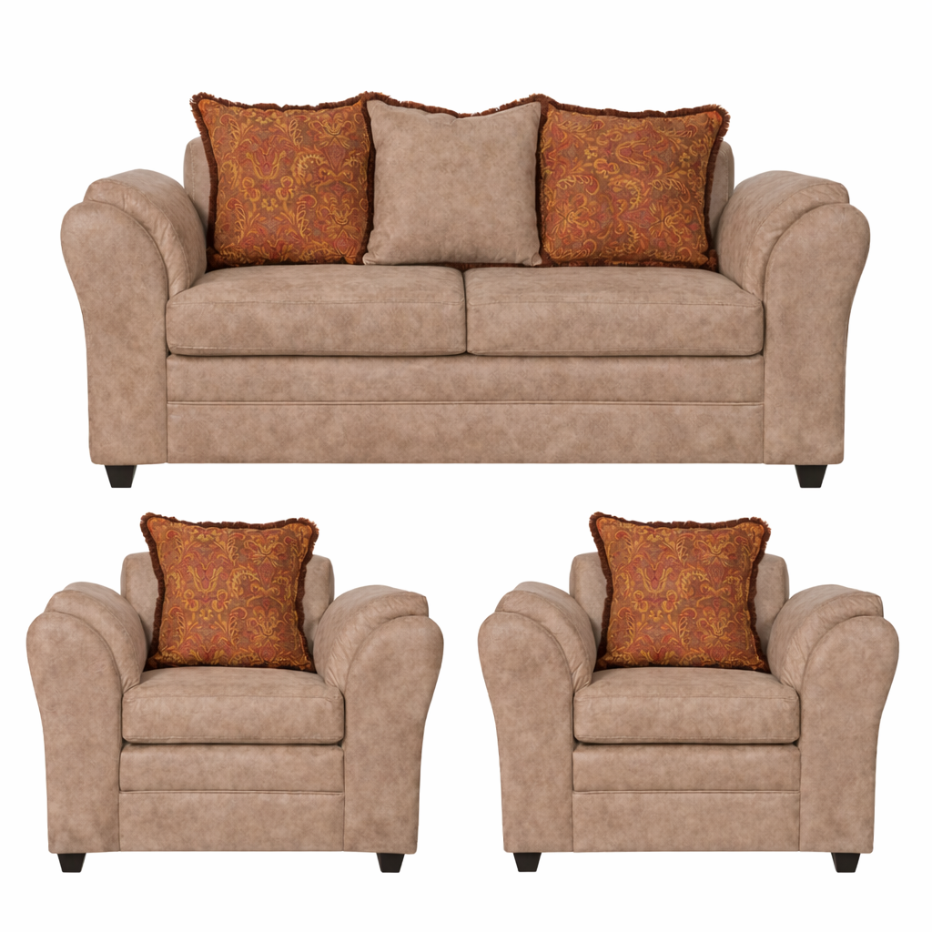 JUEGO DE LIVING 2 1 1 ACONCAGUA BEIGE - 2