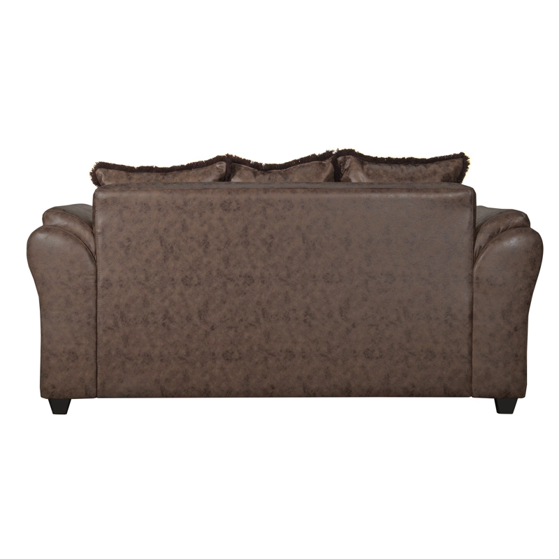 JUEGO DE LIVING 2 1 1 ACONCAGUA CHOCOLATE - 5