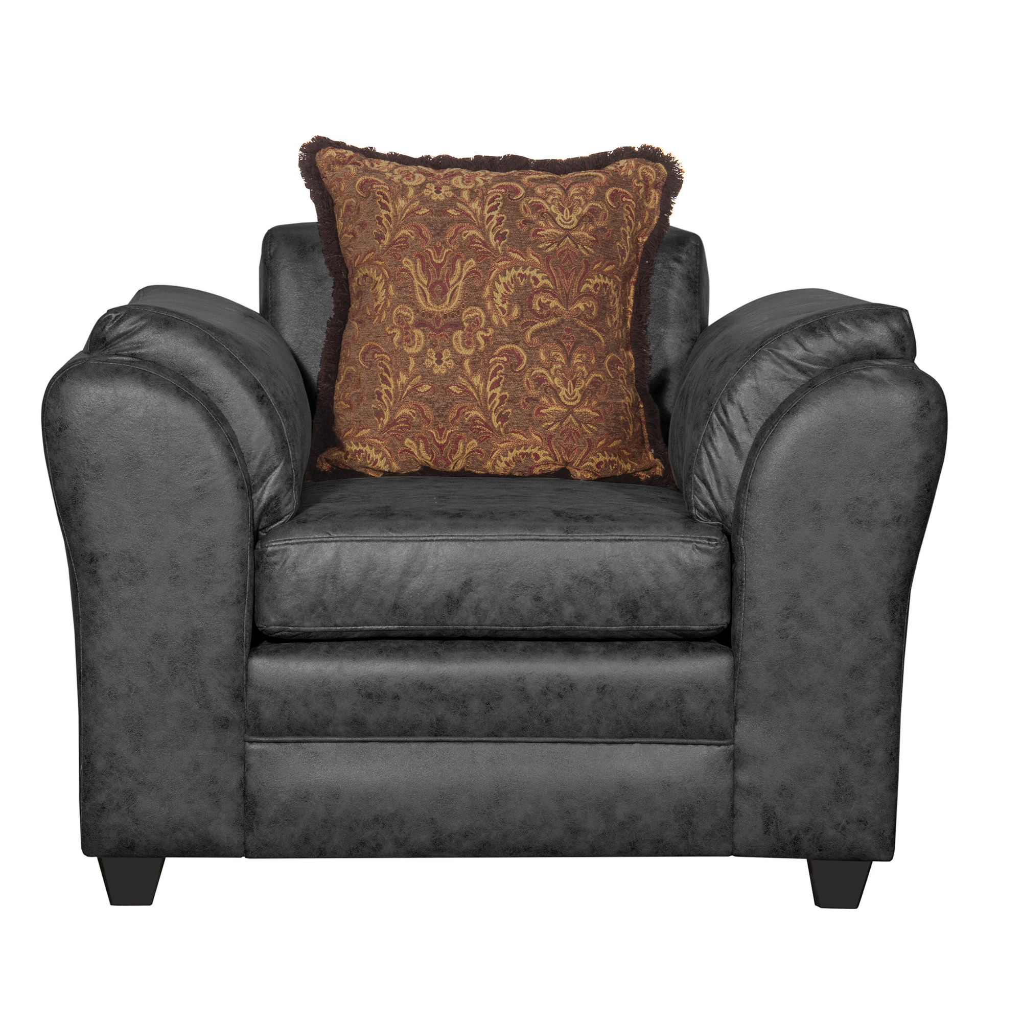 JUEGO DE LIVING 2 1 1 ACONCAGUA NEGRO - 5