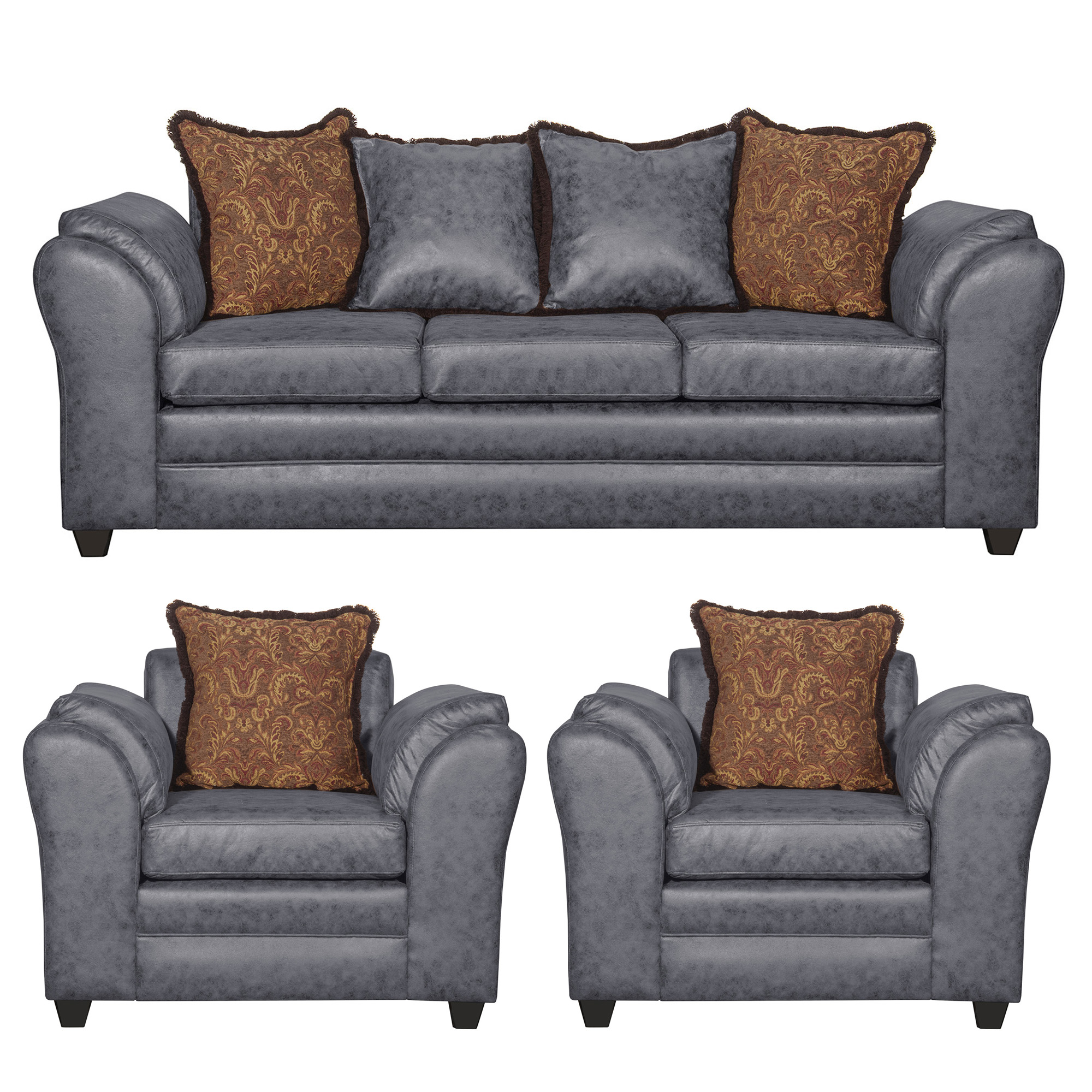 JUEGO DE LIVING 3 1 1 ACONCAGUA GRIS - 2