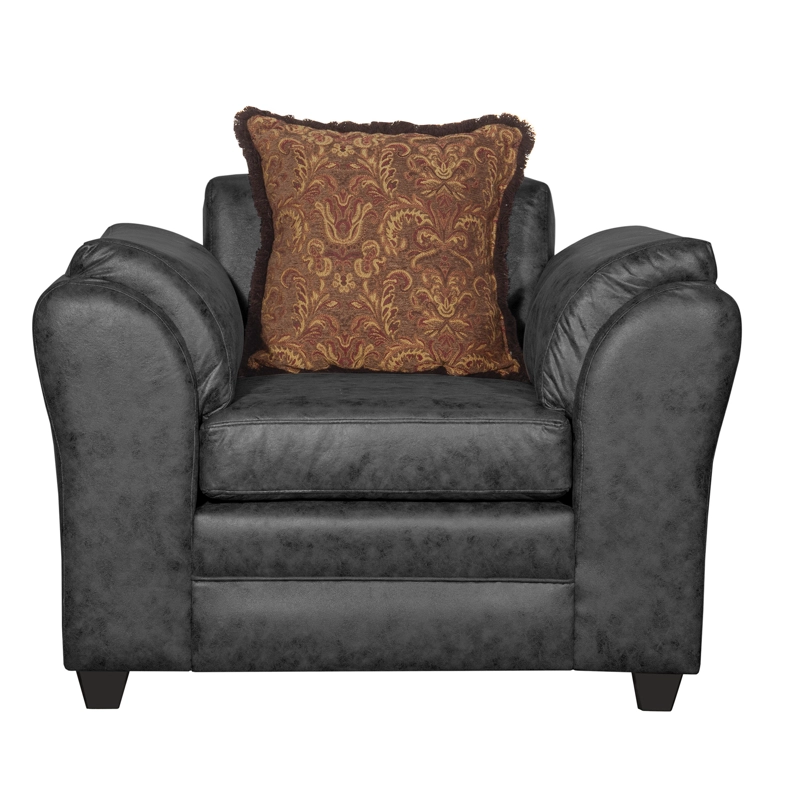 JUEGO DE LIVING 3 2 1 ACONCAGUA NEGRO - 7