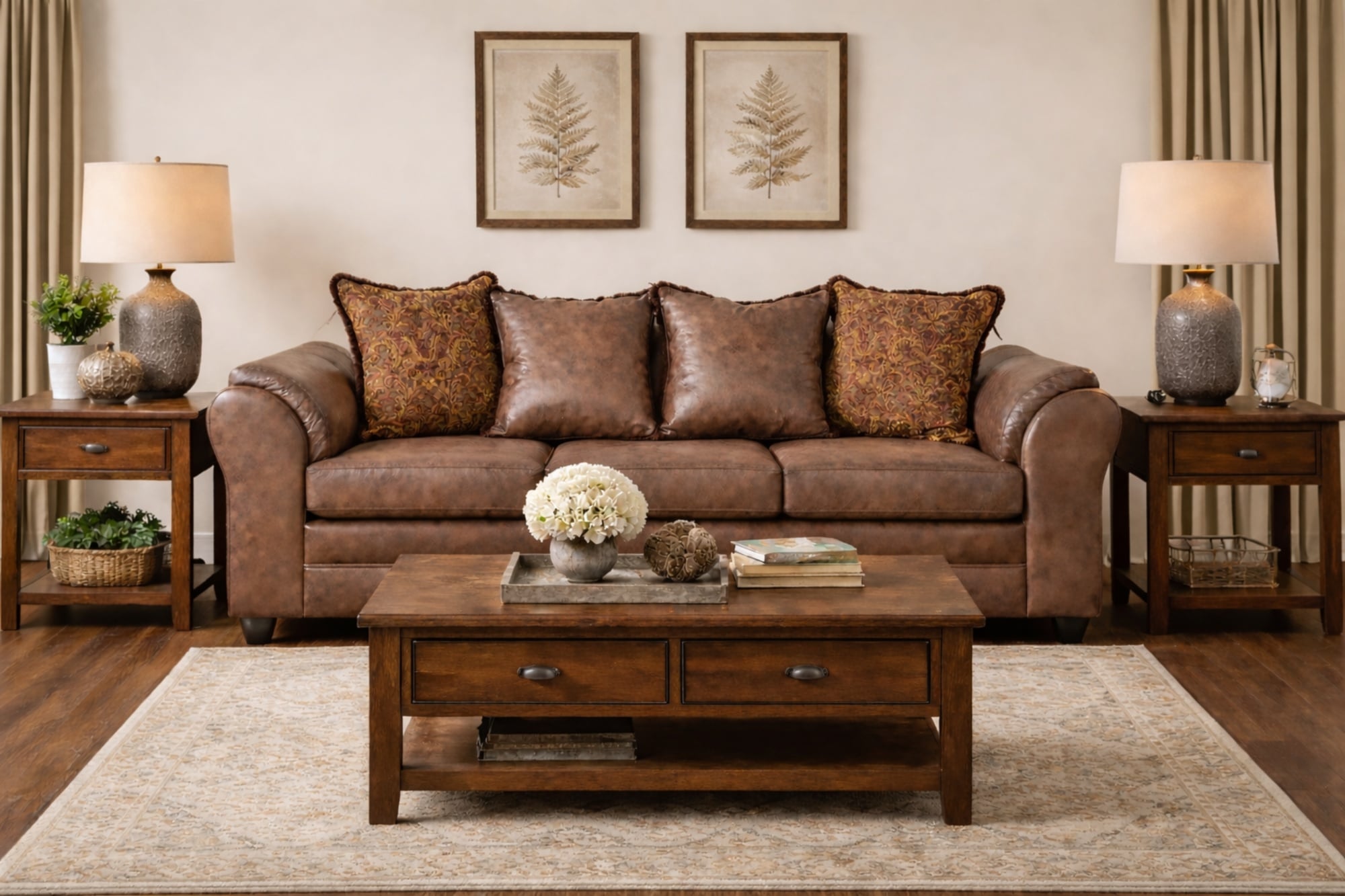 SOFA 3 CUERPOS ACONCAGUA TERRACOTA - 1