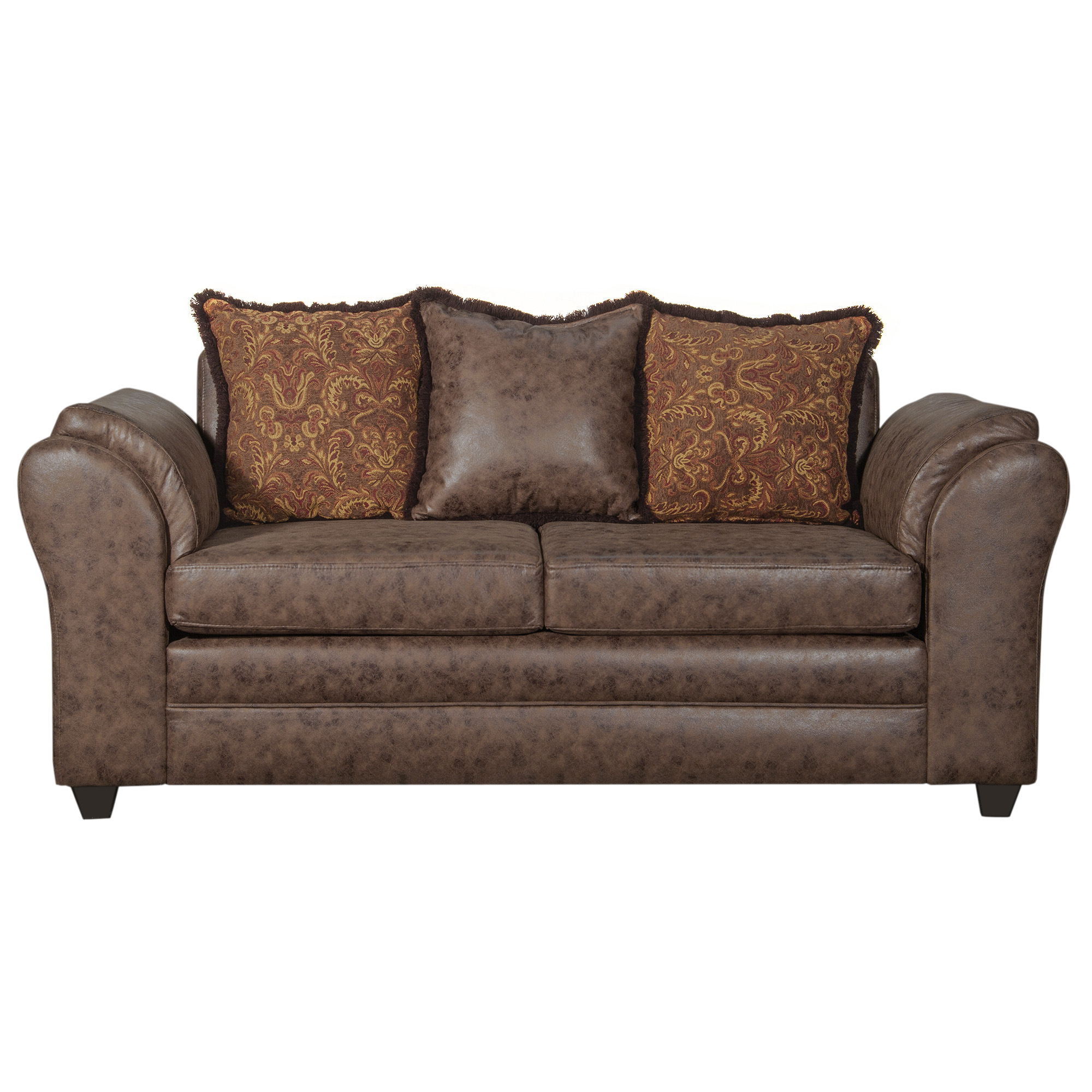 SOFA 2 CUERPOS ACONCAGUA CHOCOLATE - 2