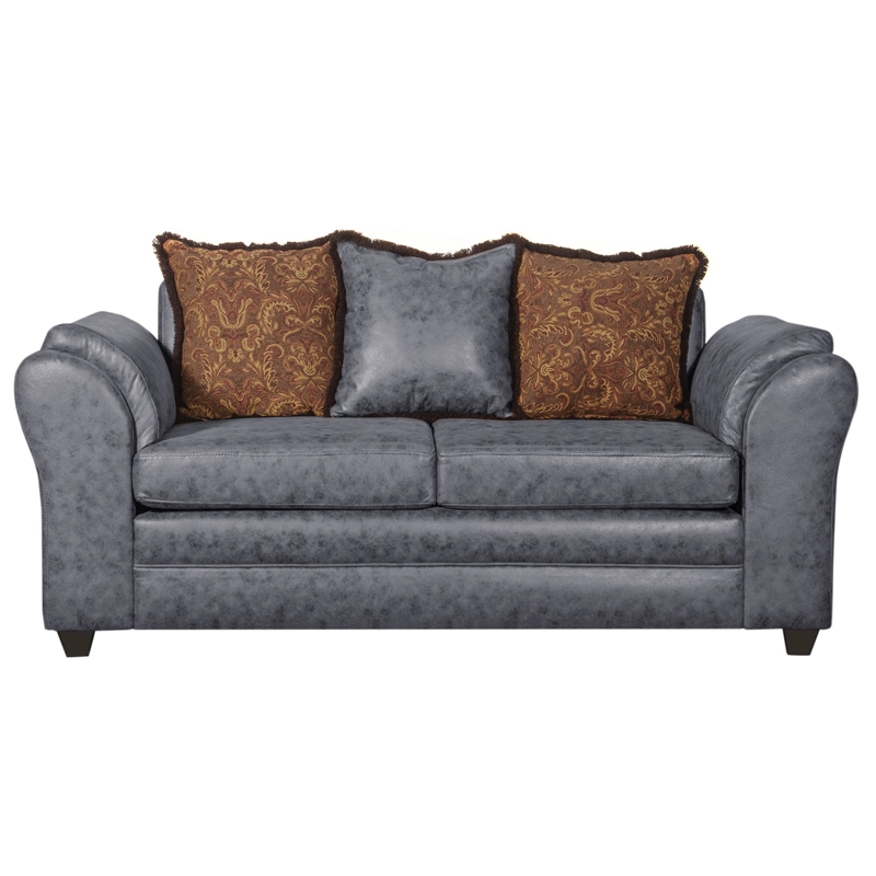 SOFA 2 CUERPOS ACONCAGUA GRIS - 2