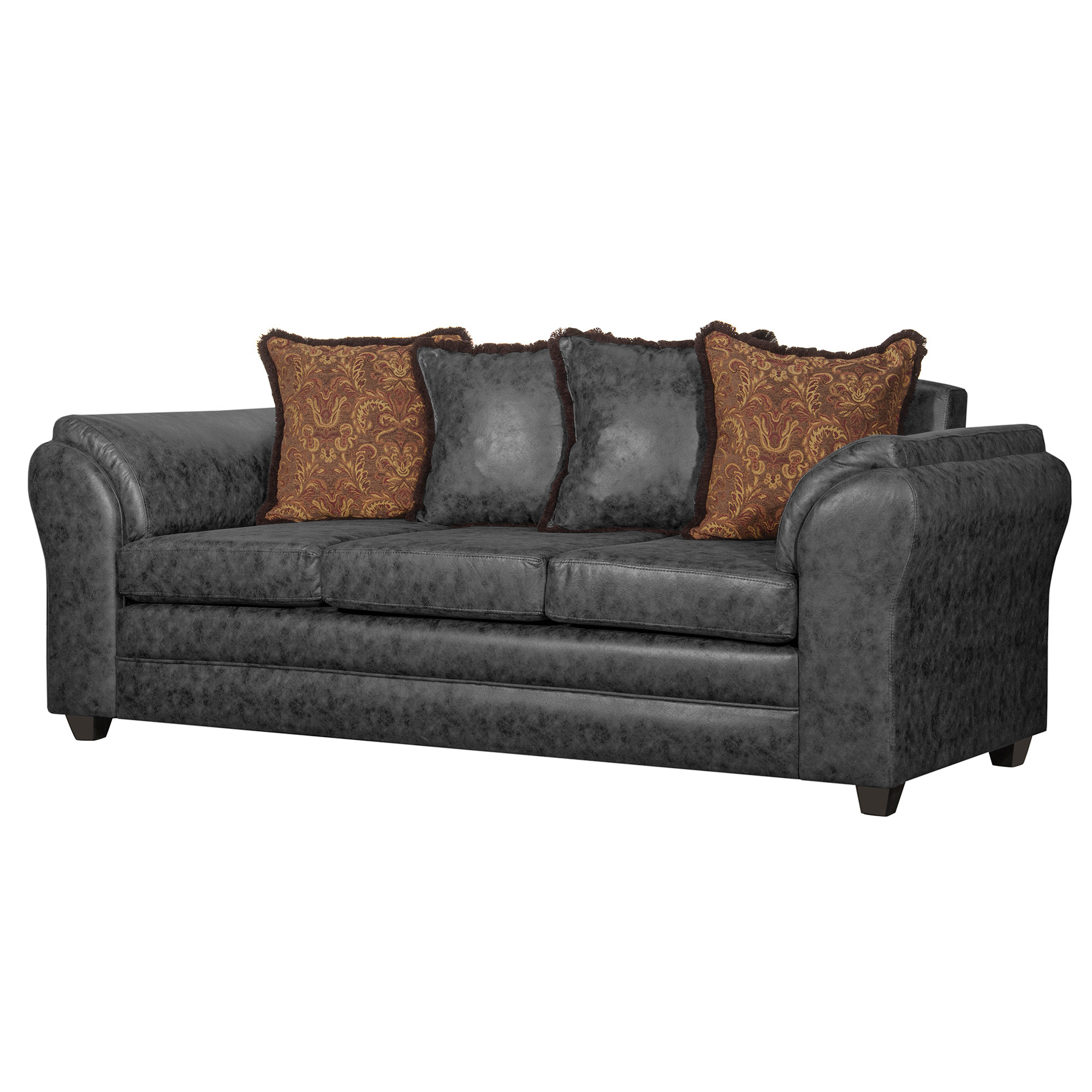 JUEGO DE LIVING 3 2 1 SITIAL ACONCAGUA NEGRO - 4