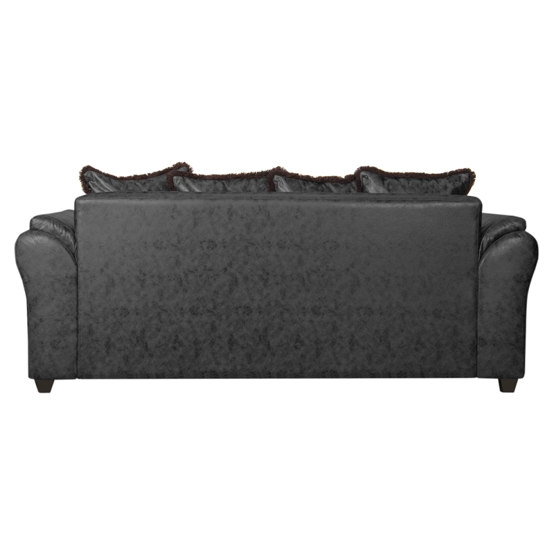 JUEGO DE LIVING 3 2 1 1 SITIAL ACONCAGUA  NEGRO - 4
