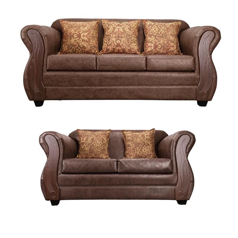 JUEGO DE LIVING 3 2 TOSCANA CHOCOLATE - 2