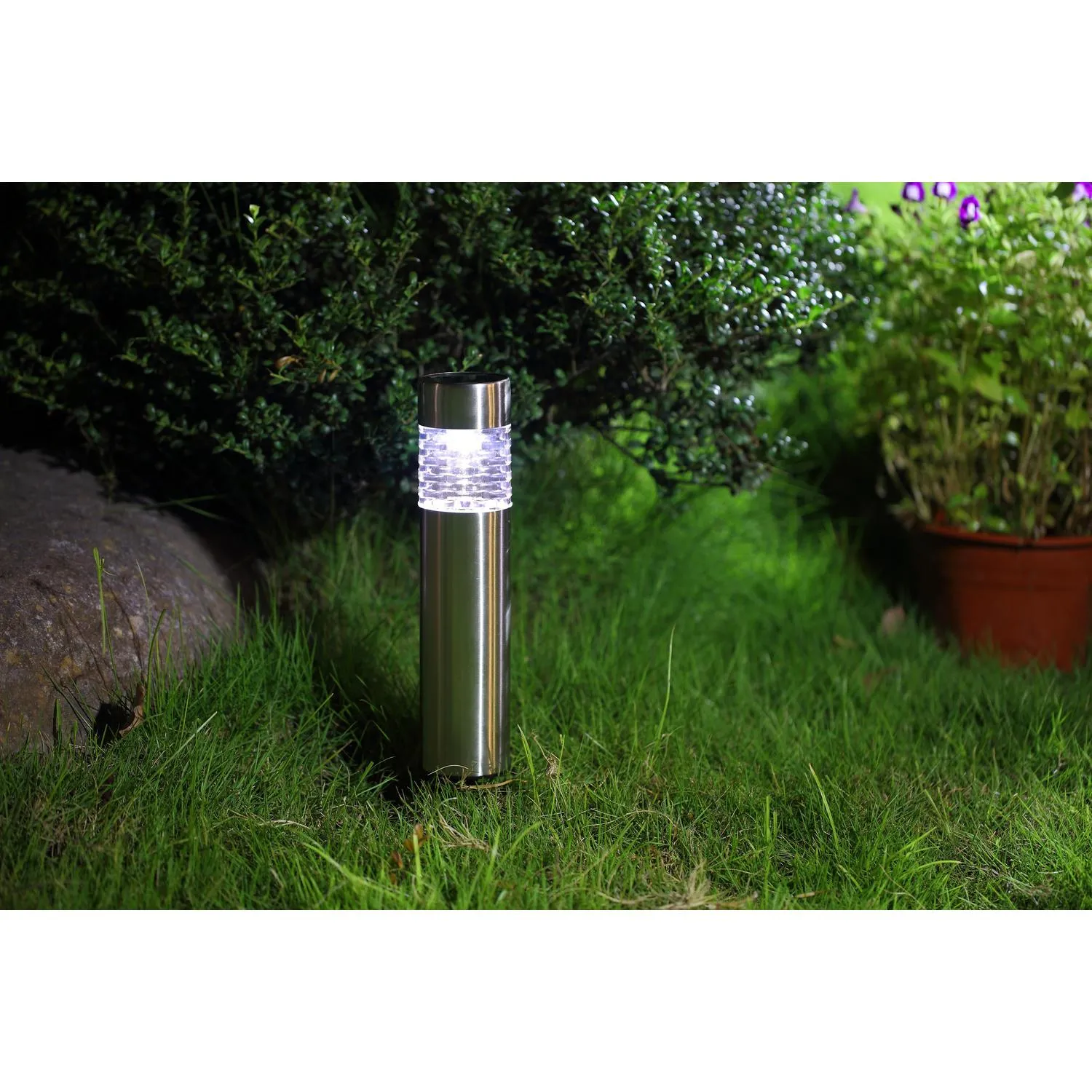 PACK 2 ESTACAS SOLARES 0,08 W IP44 LUZ FRIA - 4