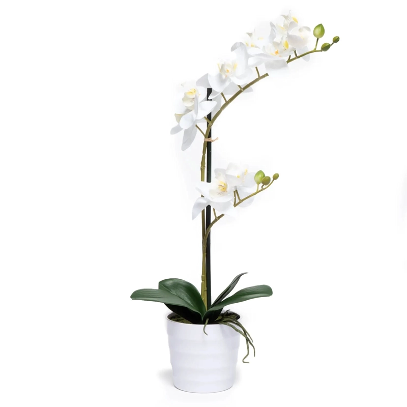 PLANTA ARTIFICIAL MACETA ORQUIDEA 51 CM - 1