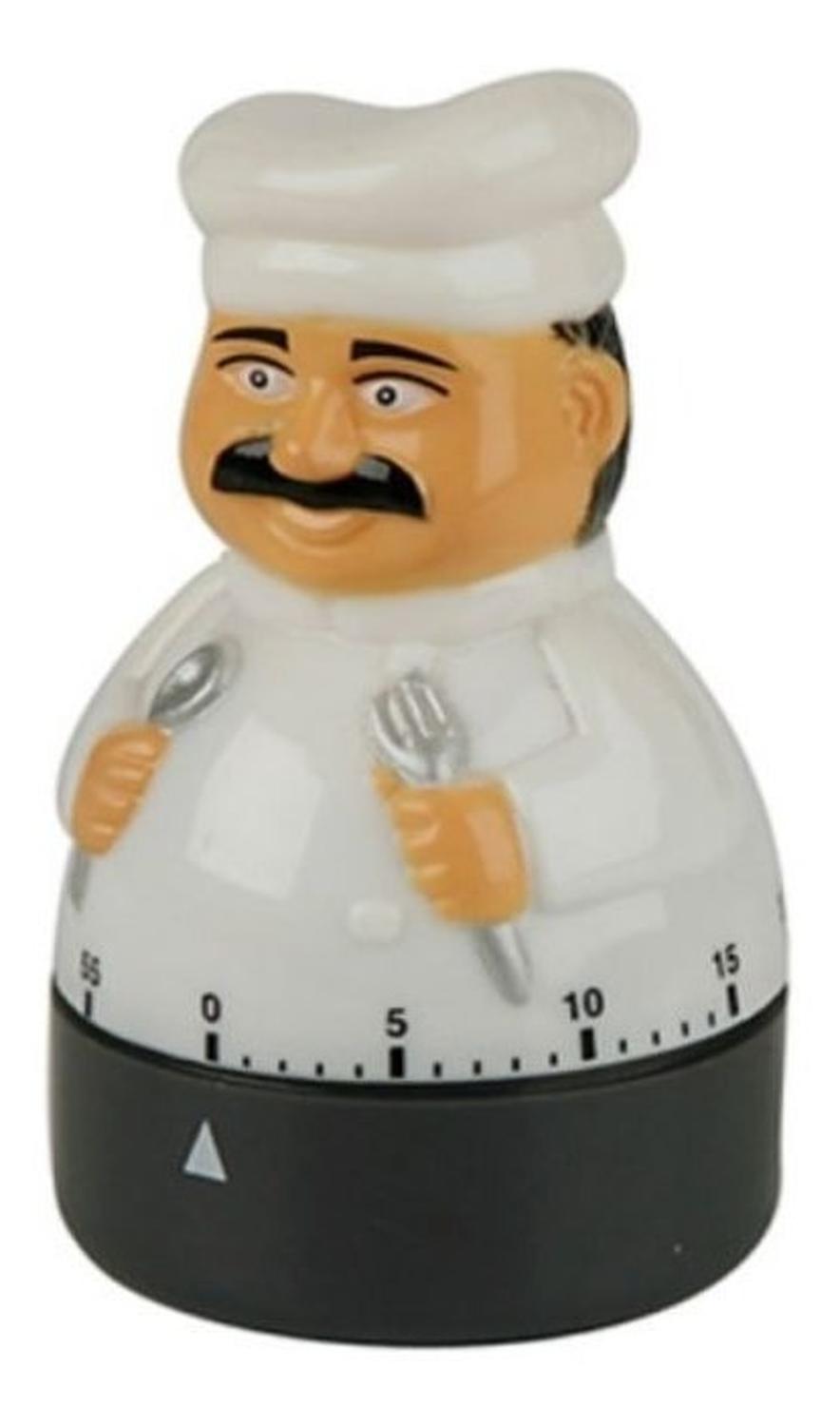 TIMER COCINA RELOJ TEMPORIZADOR A CUERDA COCINERO - 2