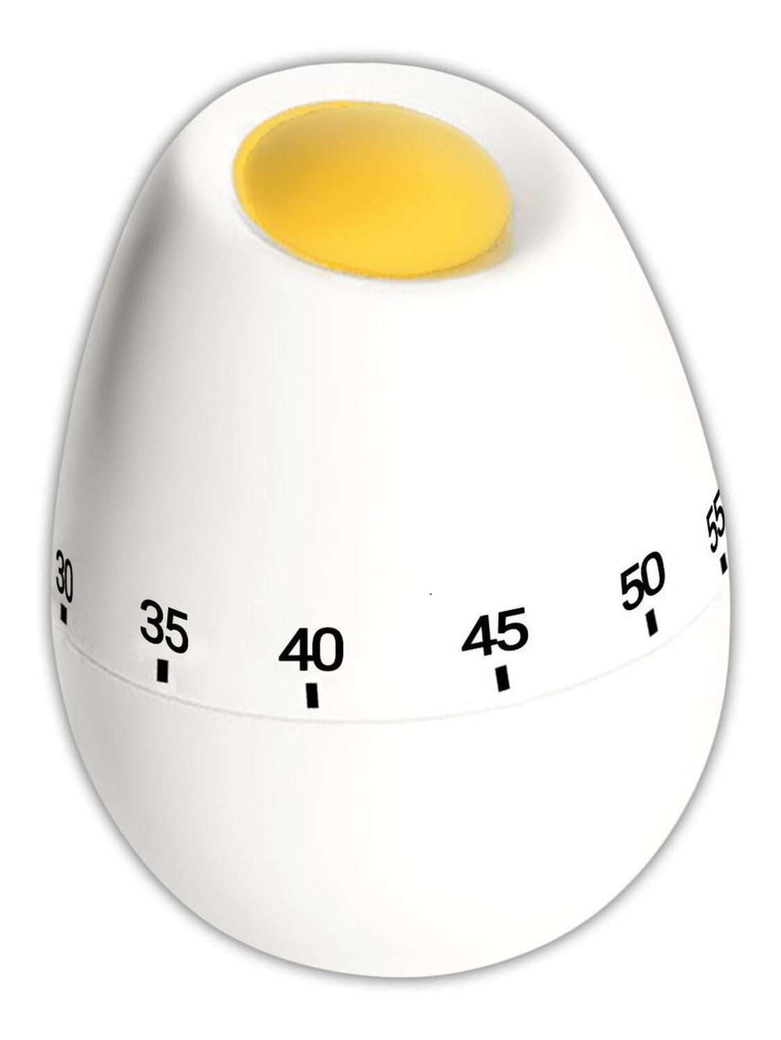 TIMER COCINA RELOJ TEMPORIZADOR A CUERDA HUEVO CON YEMA - 3