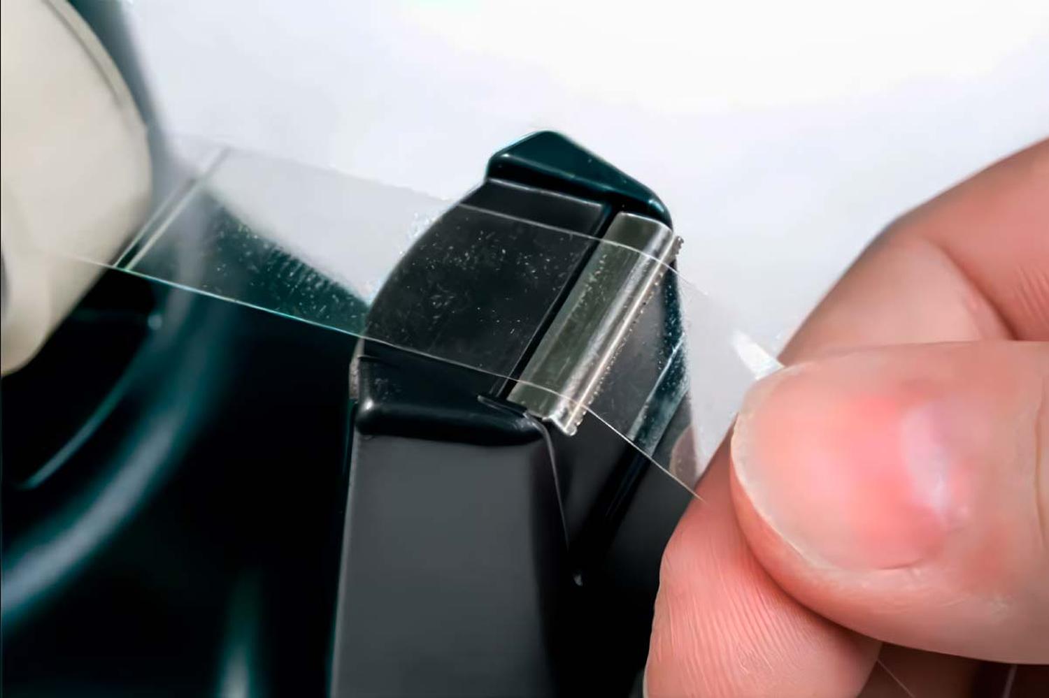 4X CINTA ADHESIVA INVISIBLE TRANSPARENTE CRISTAL CLEAR COLEGIO UNIVERSIDAD 4X CINTA 18MM CRISTAL - 2