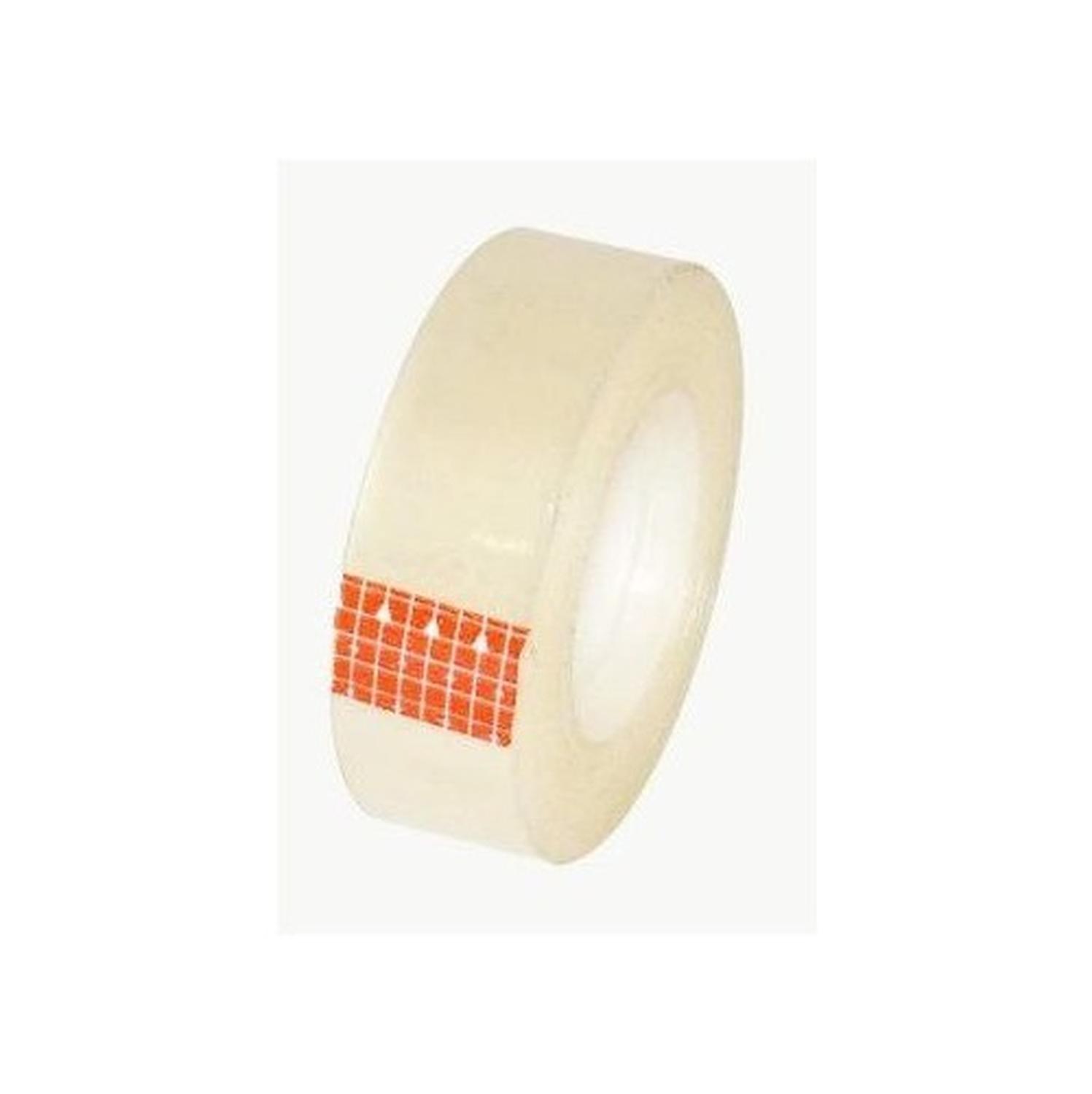 4X CINTA ADHESIVA INVISIBLE TRANSPARENTE CRISTAL CLEAR COLEGIO UNIVERSIDAD 4X CINTA 18MM CRISTAL - 5