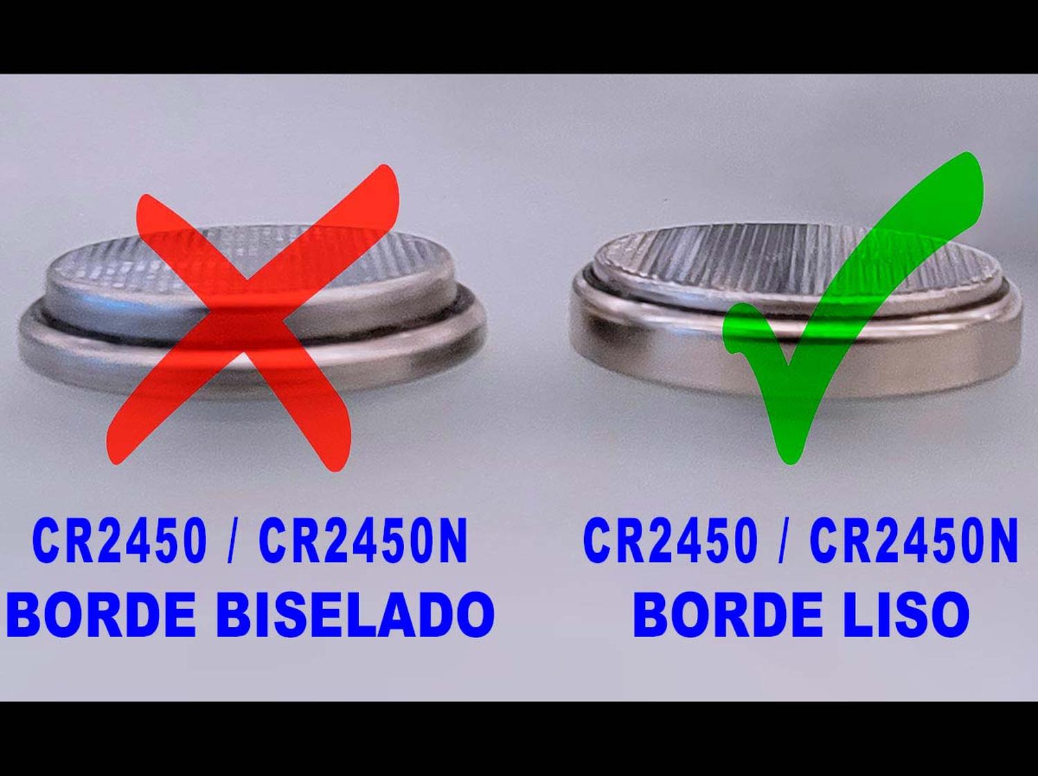 PILA DE BOTON PANASONIC CR2450 BATERIA RELOJ CONTROL JUGUETES MOD CR-2450 - 4