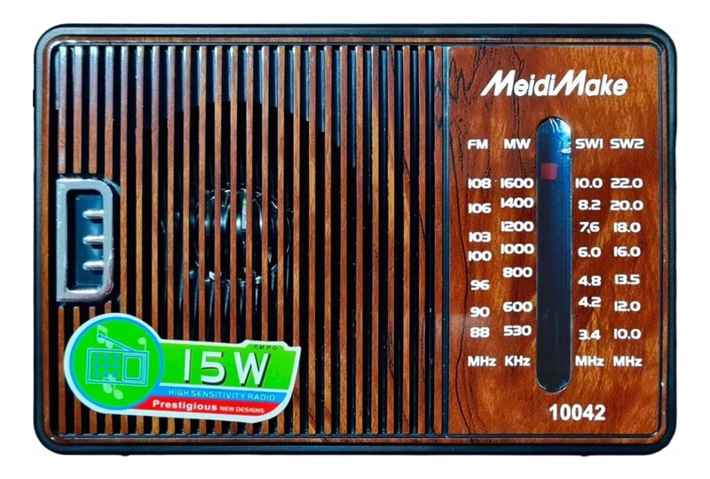 RADIO PORTATIL DE MANO A PILAS AM FM - 1
