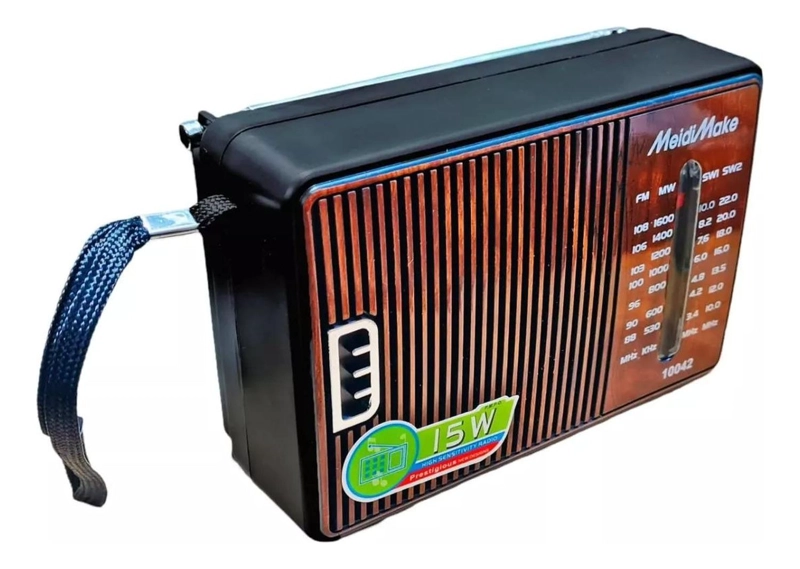 RADIO PORTATIL DE MANO A PILAS AM FM - 5