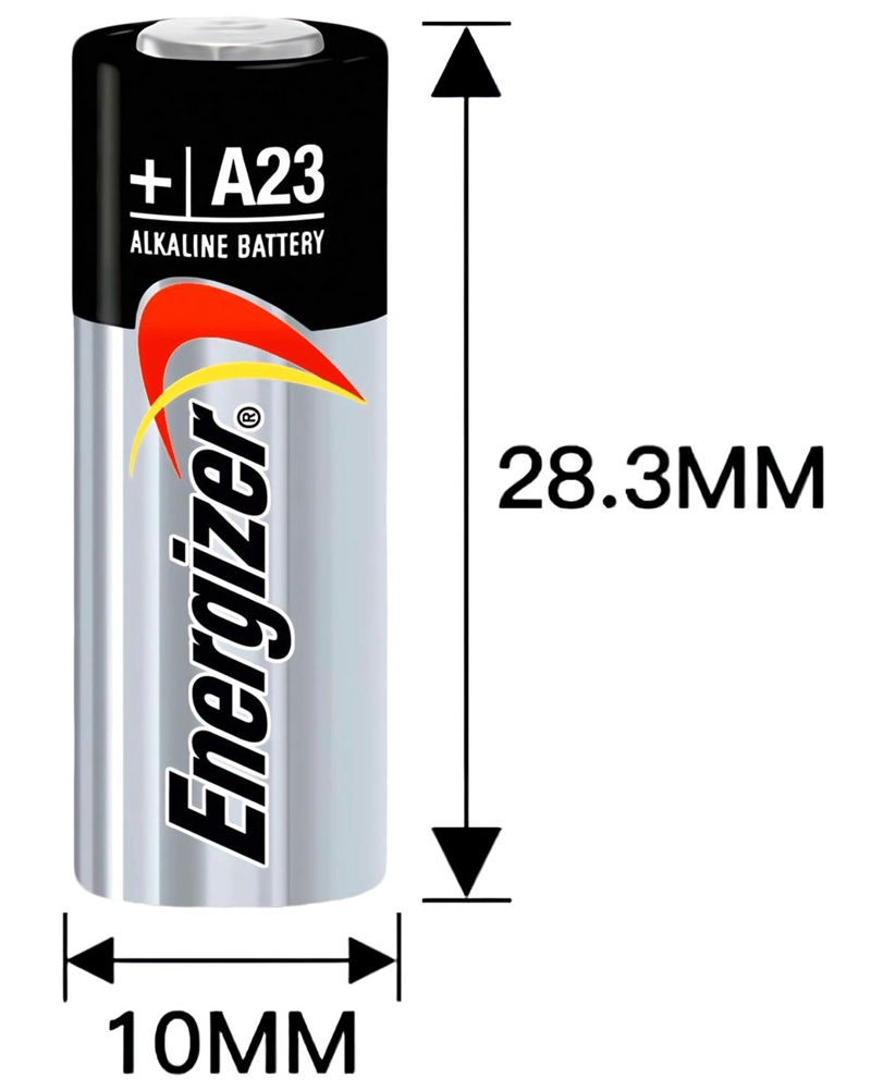 PILA 23A 12V BLR50 MN21 CONTROL REMOTO AUTO PORTON ALARMA 1X PILA ENERGIZER 23A - 4