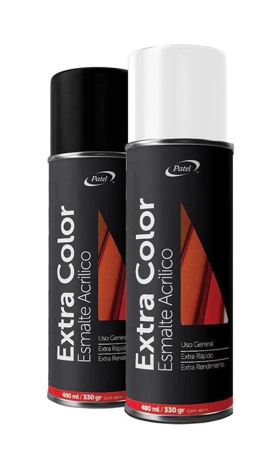 PINTURA EN SPRAY BRILLANTE INTERIOR EXTERIOR SECADO RAPIDO COLOR BLANCO - 2