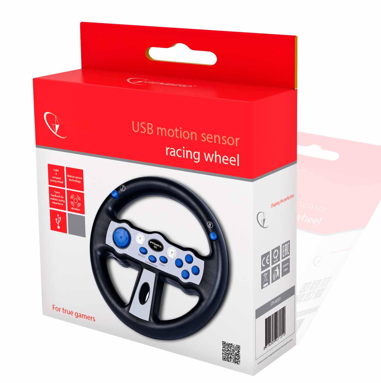 CONTROL GEN PC JUEGO MANDO MANUBRIO CARRERA AUTO VOLANTE AVION TIMON JWG-783U - 3