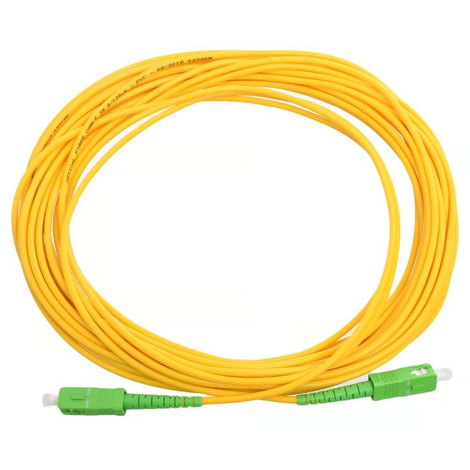 CABLE FIBRA OPTICA INTERNET PARA MODEM MOVISTAR CLARO ENTEL INTERNET FIBRA OPTICA - 1