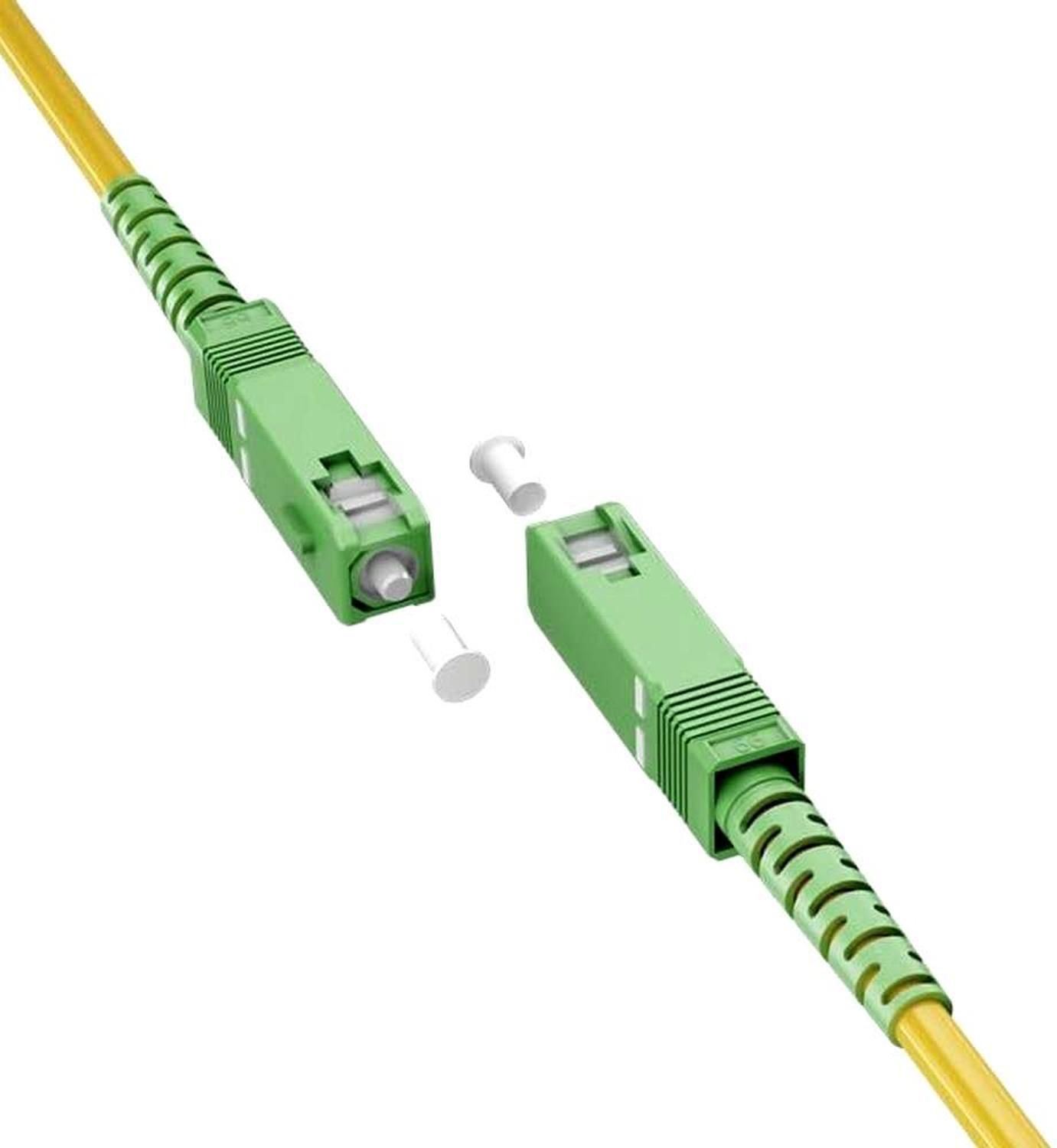 CABLE FIBRA OPTICA INTERNET PARA MODEM MOVISTAR CLARO ENTEL INTERNET FIBRA OPTICA - 5