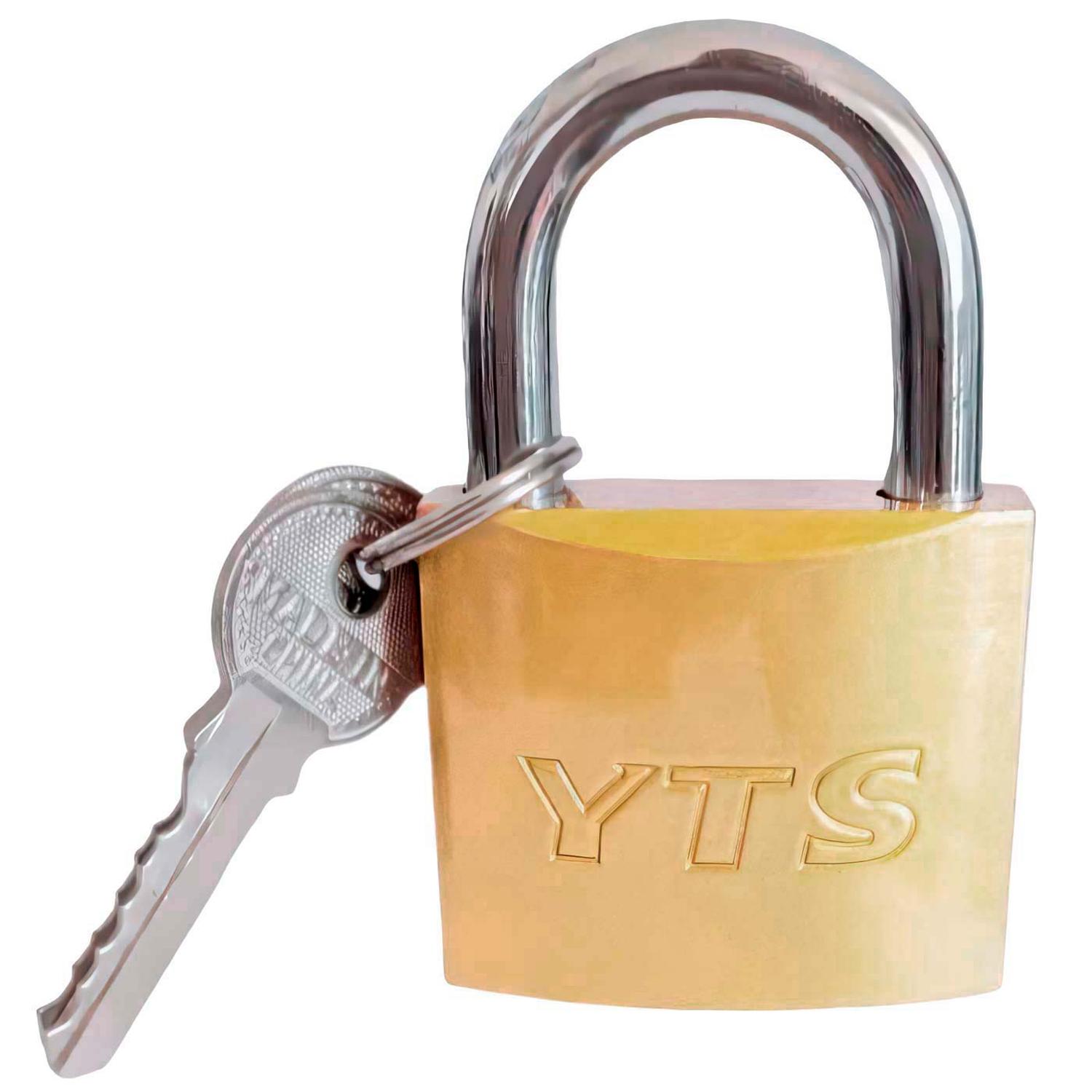 CANDADO A LLAVE 25MM METAL MALETA CASILLERO EQUIPAJE LOCKER 25MM - 1