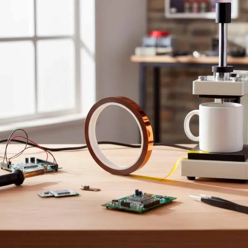 CINTA TERMICA GEN ADHESIVA SUBLIMACION TAZA POLERA ELECTRONICA - 8