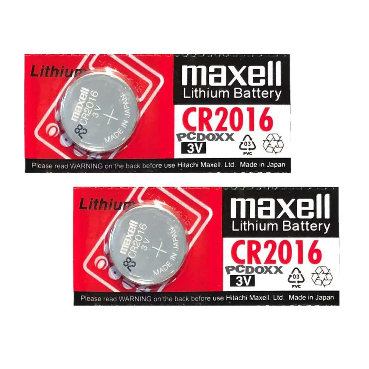 2X PILA CR2016 BOTON CONTROL LLAVE ALARMA PORTON AUTO VEHICULO 2X PILA CR2016 - 6