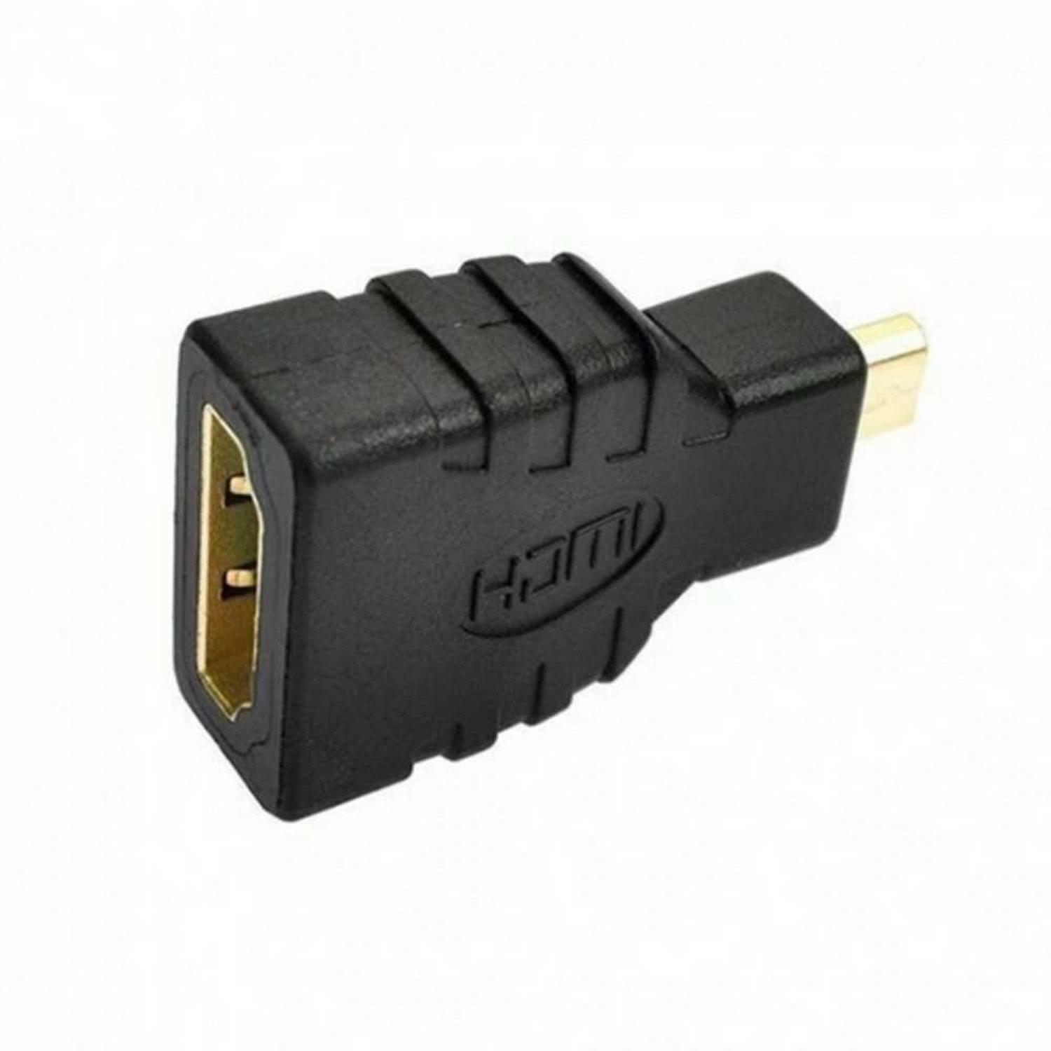 ADAPTADOR GEN CONVERSOR HDMI A MICRO HDMI PANTALLA CAMARA NOTEBOOK Y/O LED HDMI A MICRO HDMI - 3