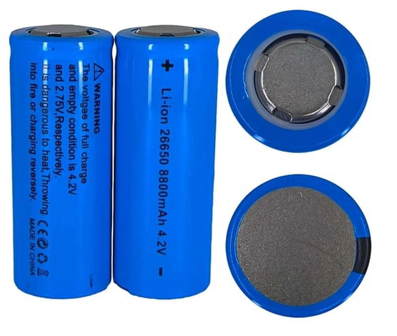 BATERIA PILA 26650 RECARGABLE ALTA POTENCIA LINTERNA HERRAMIENTA BATERIA 26650 - 6
