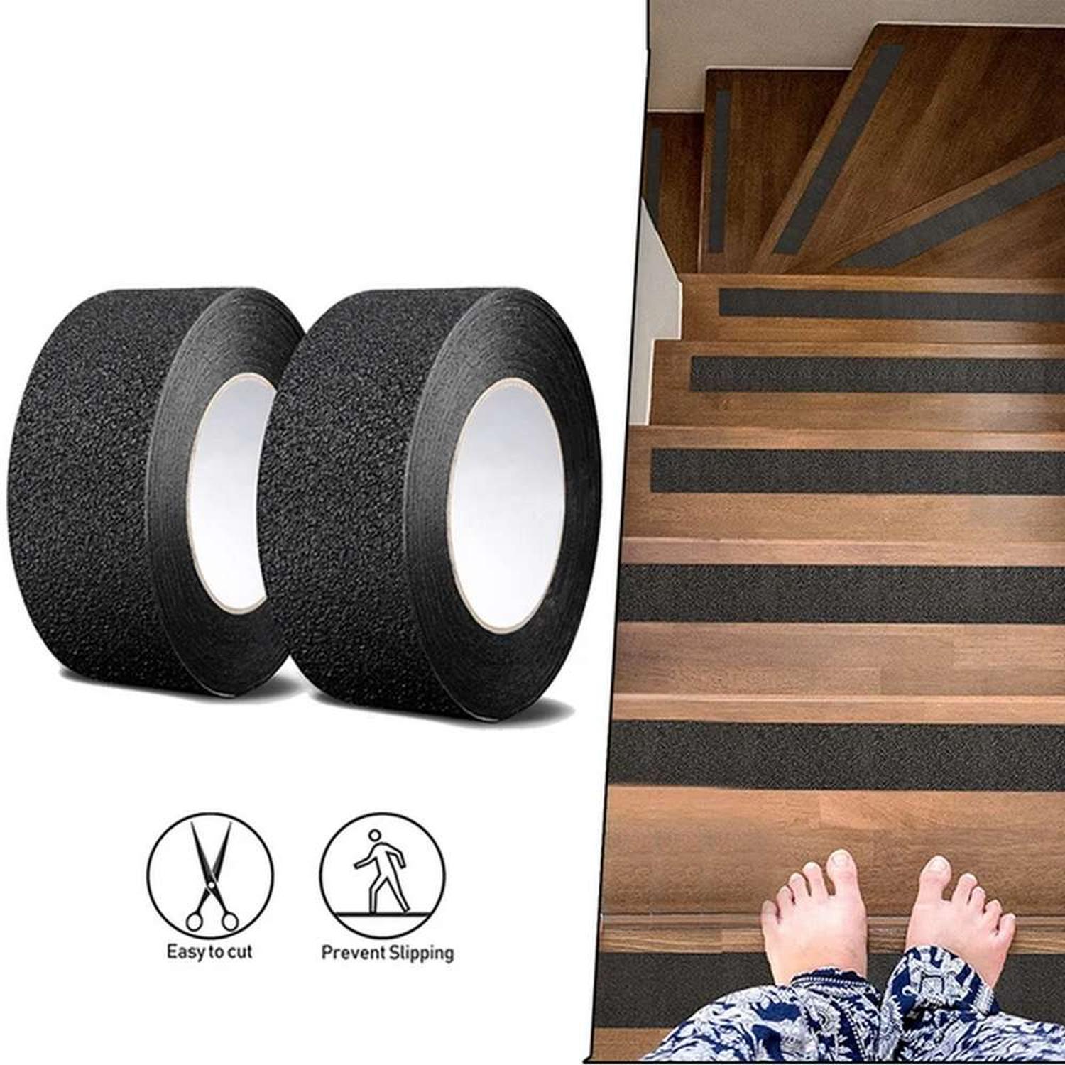 CINTA ANTIDESLIZANTE SEGURIDAD PISO ESCALERA BAÑO BORDE CERAMICA CINTA ANTIDESLIZANTE - 2