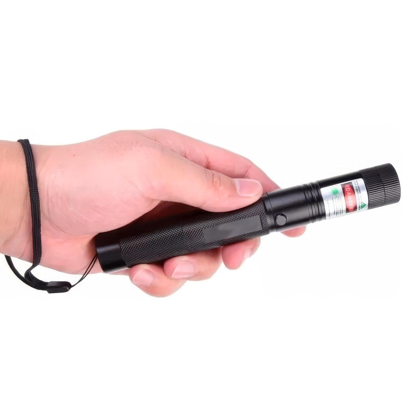 LASER VERDE RECARGABLE 6 CM PUNTERO ASTRONOMICO ALTA POTENCIA LASER VERDE - 6