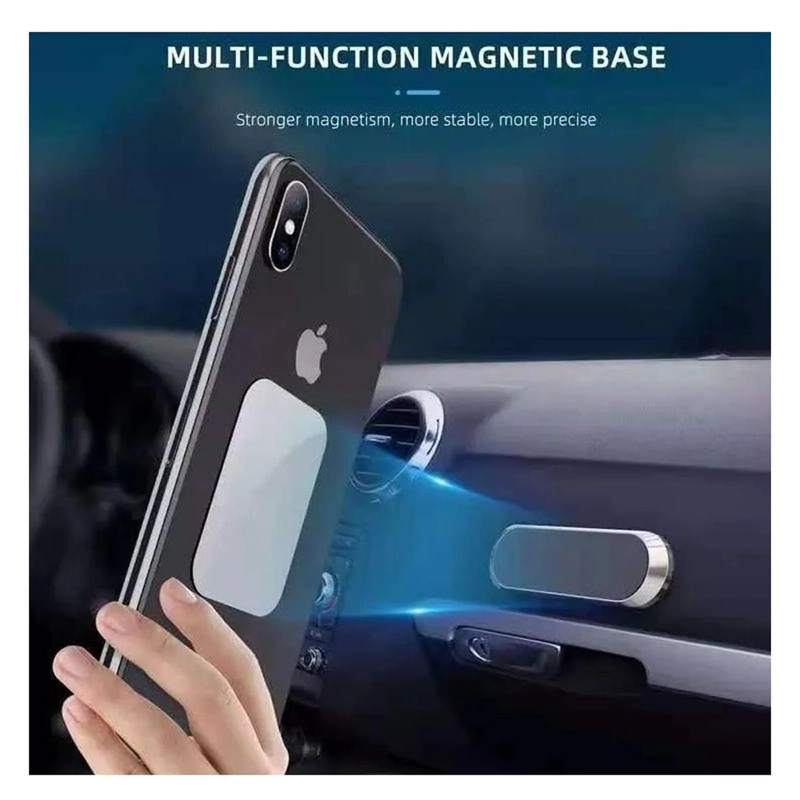 SOPORTE MAGNE TICO CELULAR PARA AUTO IMAN PLANO SLIM DELGADO AL AZAR  CJ - 12 - 5