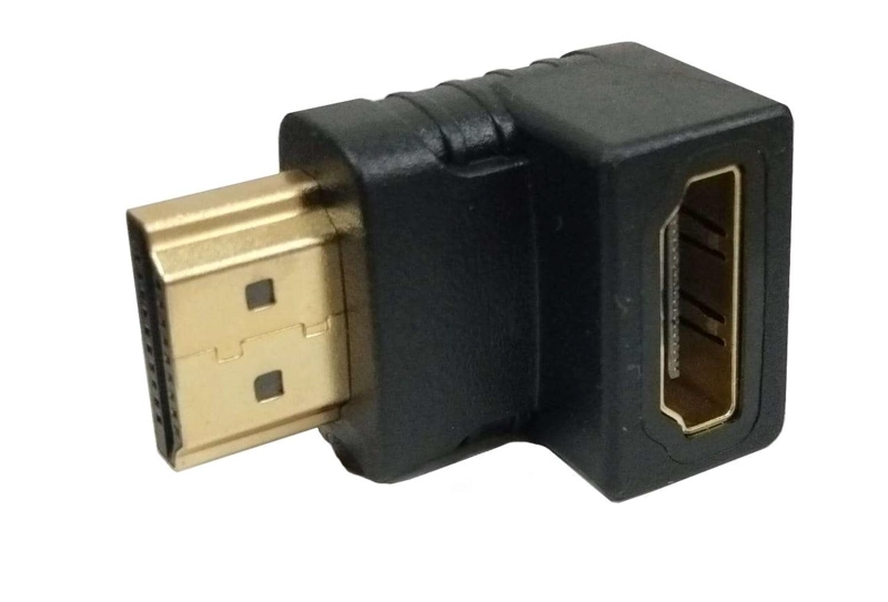COPLA GEN ADAPTADOR PARA HDMI ANGULO 90 CABLE PANTALLA TV LED PC NOTEBOOK HDMI EN L - 1