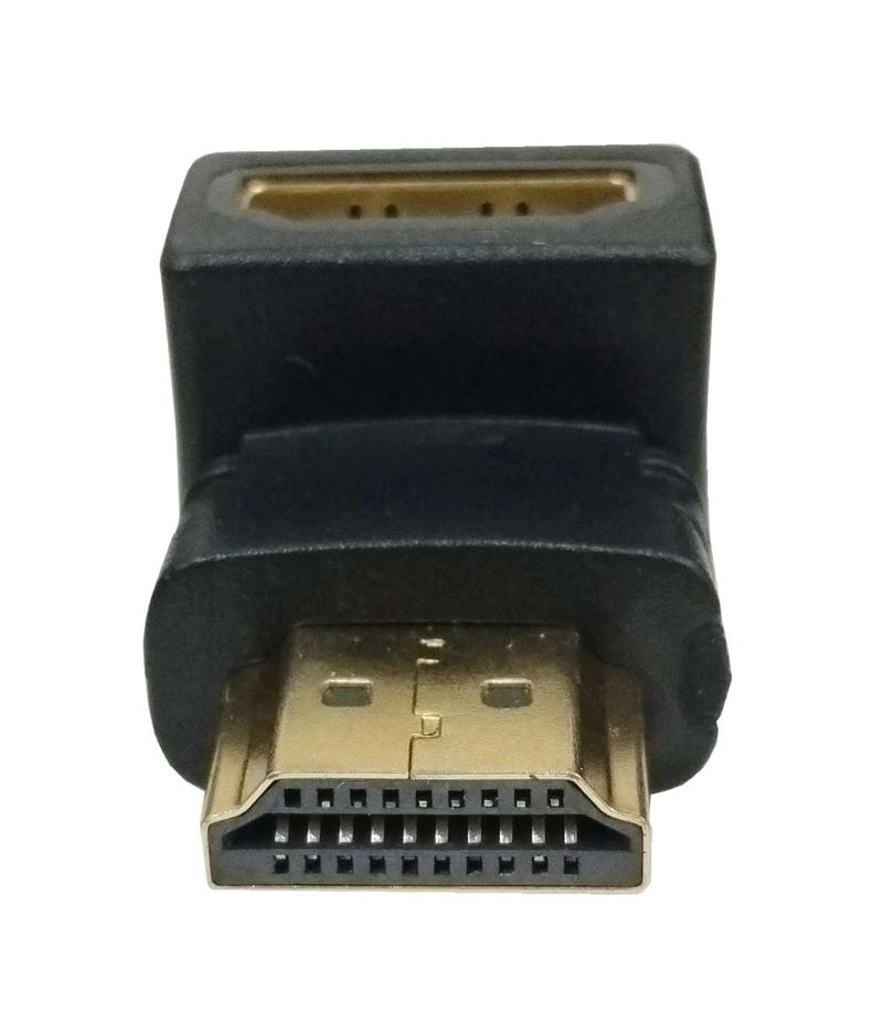 COPLA GEN ADAPTADOR PARA HDMI ANGULO 90 CABLE PANTALLA TV LED PC NOTEBOOK HDMI EN L - 4