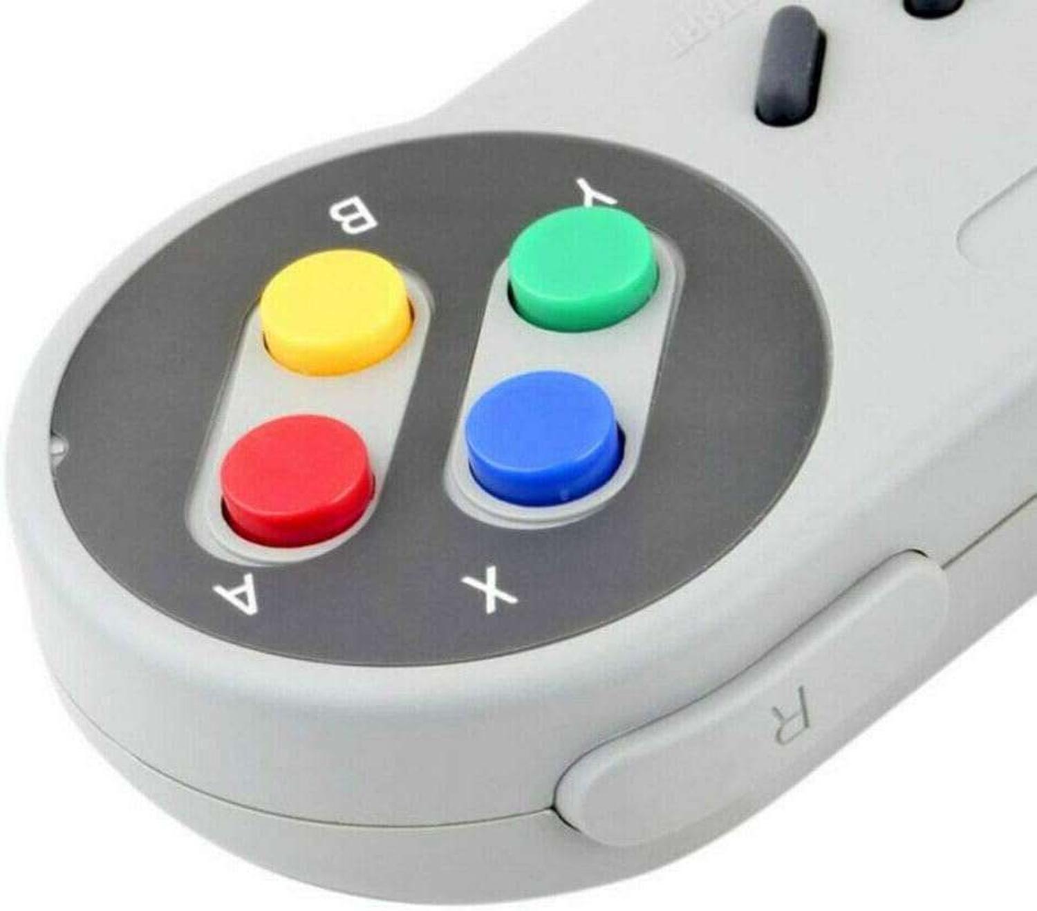 CONTROL JOYSTICK PC USB CONSOLA MANDO SNES SUPER NES JOYPAD RETRO VINTAGE SUPER N - 2