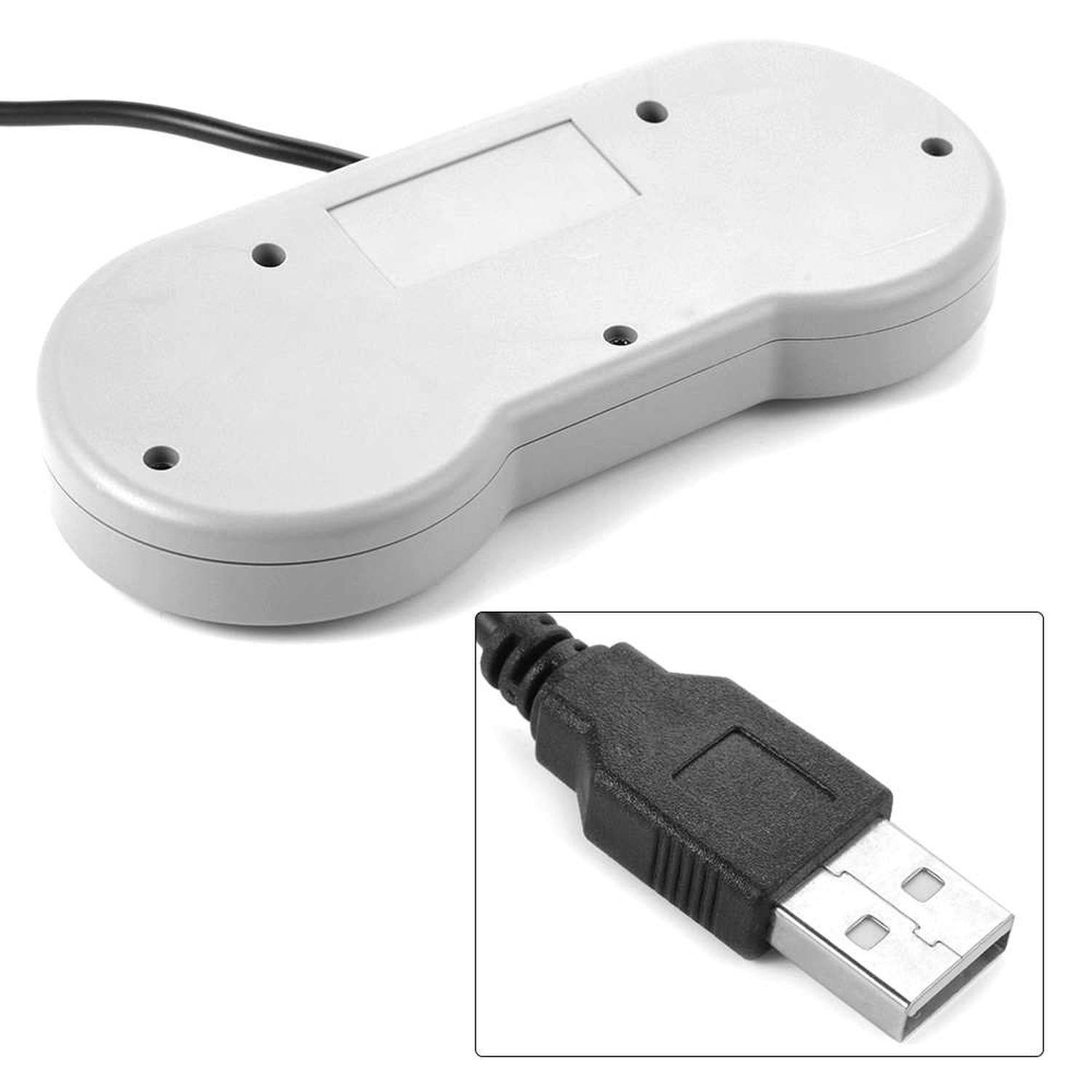 CONTROL JOYSTICK PC USB CONSOLA MANDO SNES SUPER NES JOYPAD RETRO VINTAGE SUPER N - 6