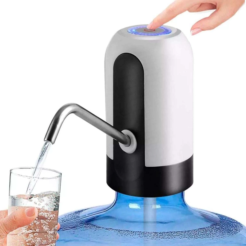 BOMBA DISPENSADORA AGUA ELECTRICO RECARGABLE BOTELLON MULTICOLOR CLASICO COLOR AL AZAR - 1