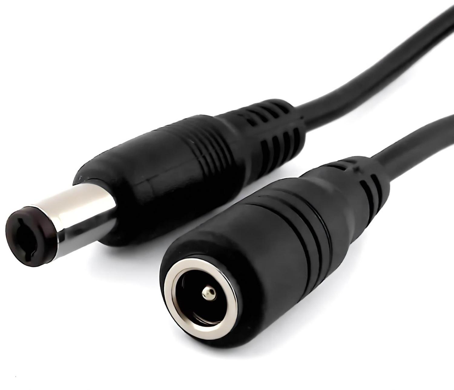 CABLE PODER SPLITTER CAMARA SEGURIDAD 4 SALIDAS JACK 5.5*2.5 JACK 5.5 - 2.5 - 4