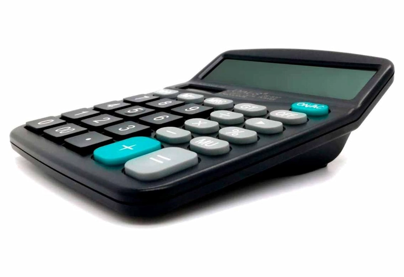 CALCULADORA GEN LCD 12 DIGITOS ESCUELA OFICINA CASA COMERCIO AL AZAR 837 - 2