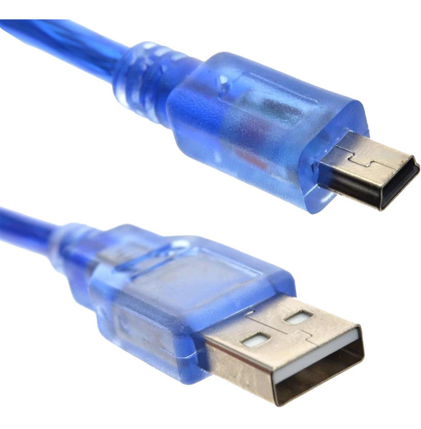 CABLE GEN ARDUINO NANO USB MINI USB V3 LARGO ALTA CALIDAD GRUESO 1.8 METROS - 1