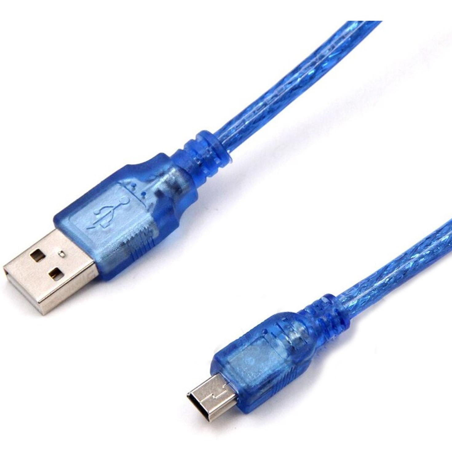 CABLE GEN ARDUINO NANO USB MINI USB V3 LARGO ALTA CALIDAD GRUESO 1.8 METROS - 7