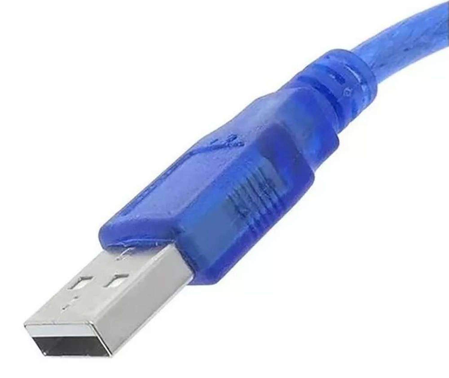 CABLE USB ARDUINO NANO MINI USB V3 ALTA CALIDAD GRUESO 30 CENTIMETROS - 4