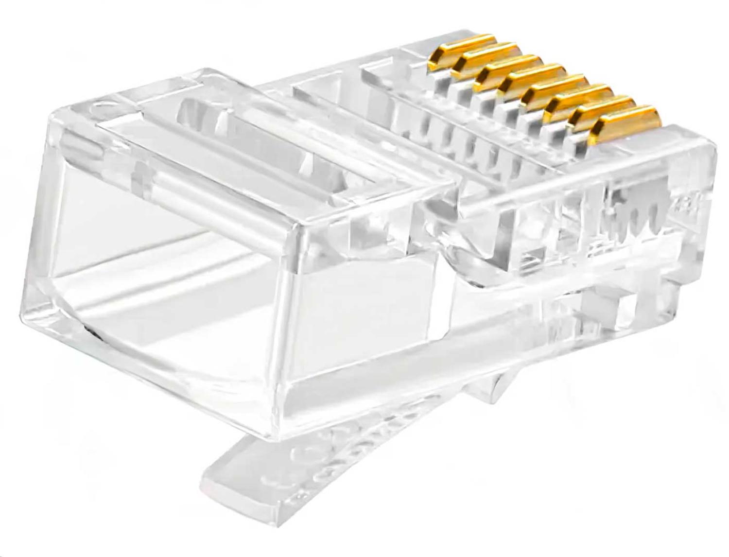 100X CONECTOR RJ45 CAT5 CABLE UTP CONECTOR RED INTERNET LAN 100X RJ45 - 5