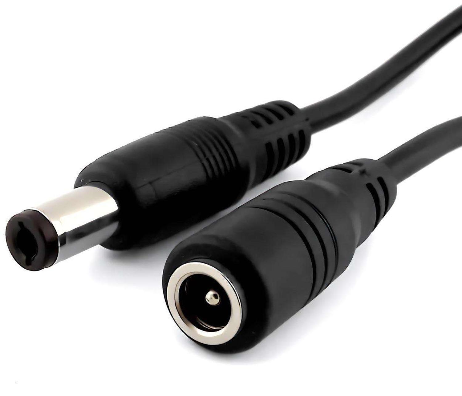CABLE PODER SPLITTER CAMARA SEGURIDAD 8 SALIDAS JACK 5.5*2.5 - 5