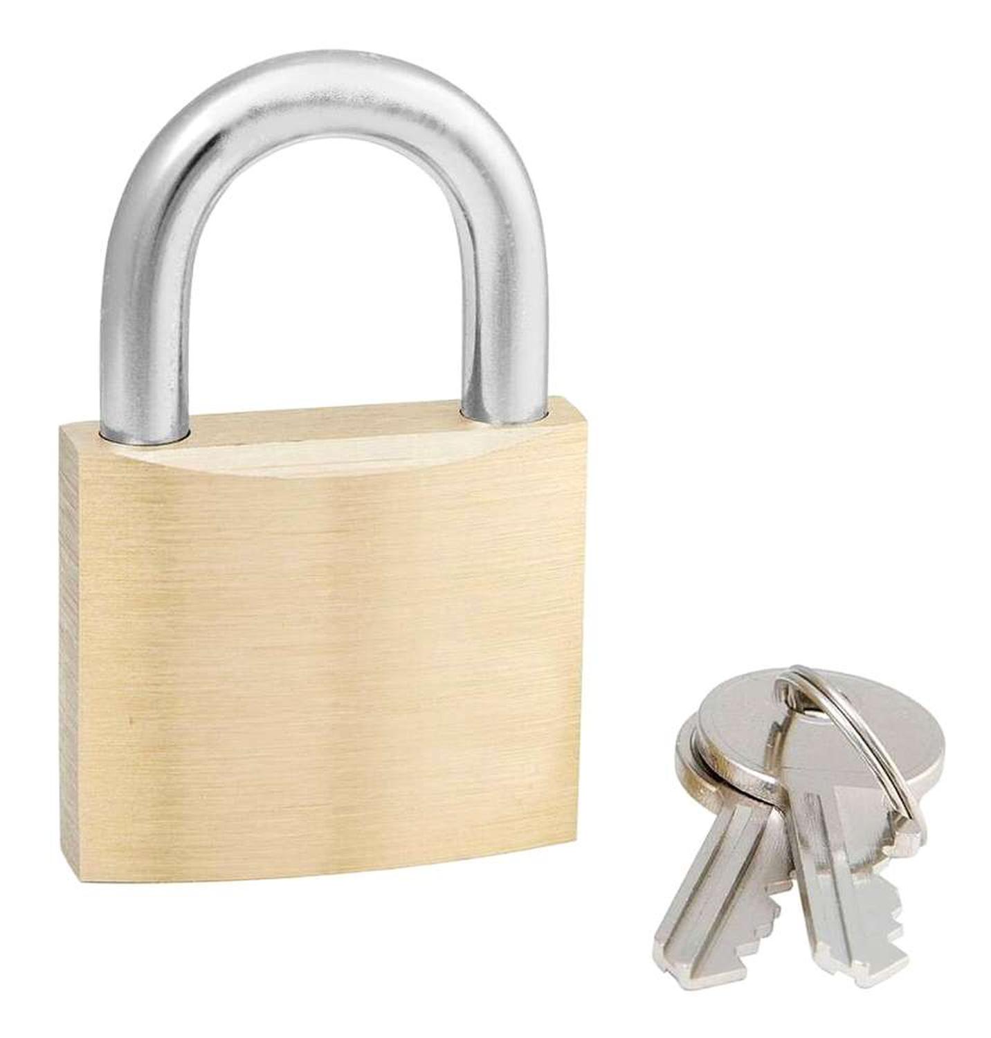 CANDADO LLAVE 20MM METAL MALETA CASILLERO EQUIPAJE LOCKER - 3