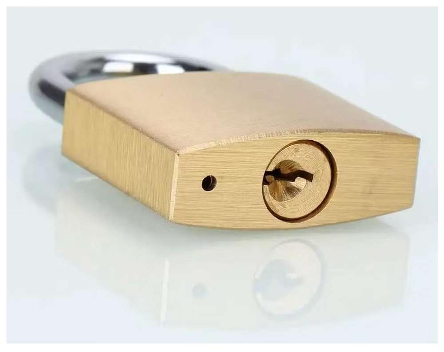 CANDADO LLAVE 20MM METAL MALETA CASILLERO EQUIPAJE LOCKER - 4