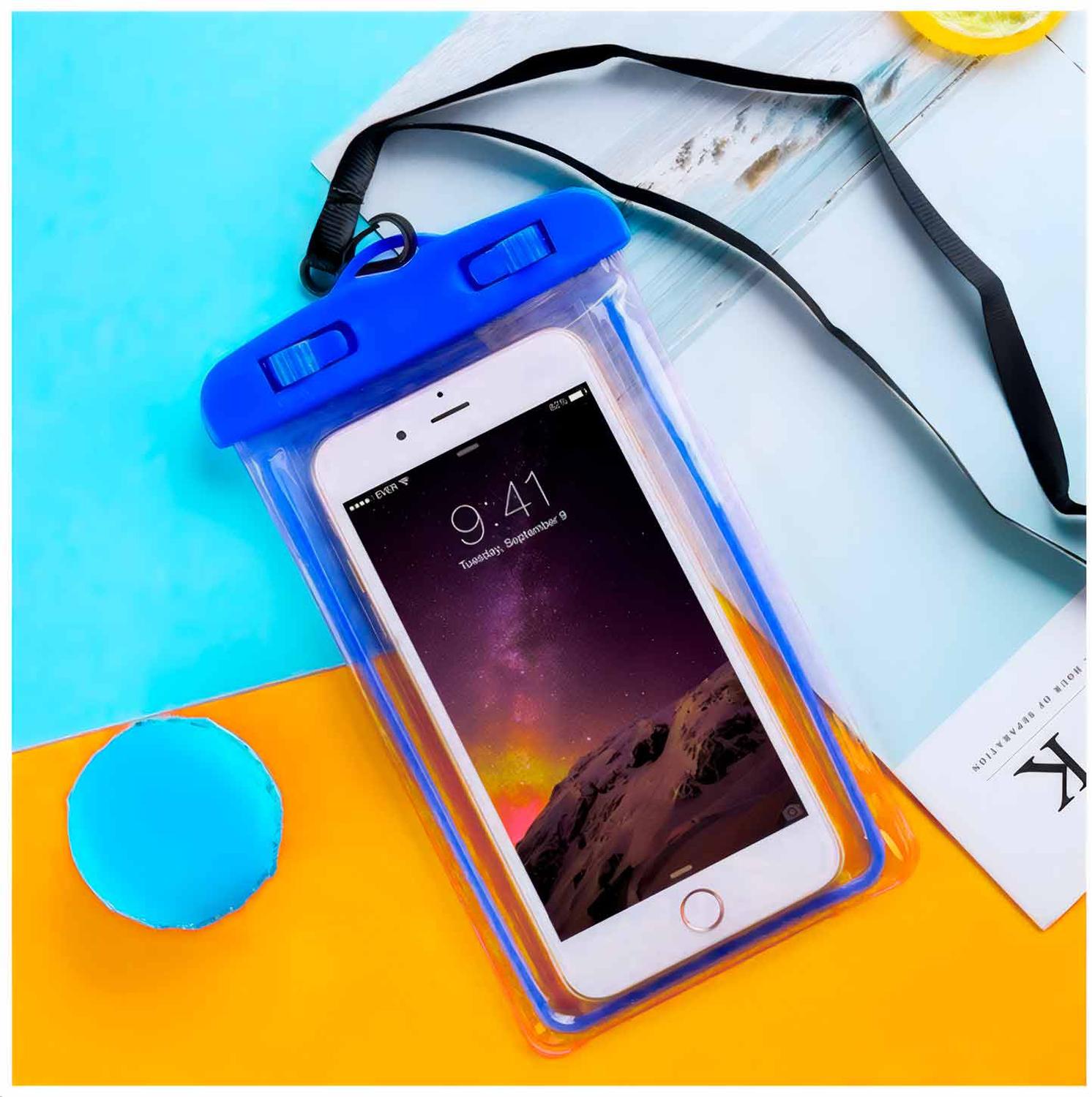 FUNDA PROTECTORA CELULAR EL AGUA COLOR AL AZAR - 6