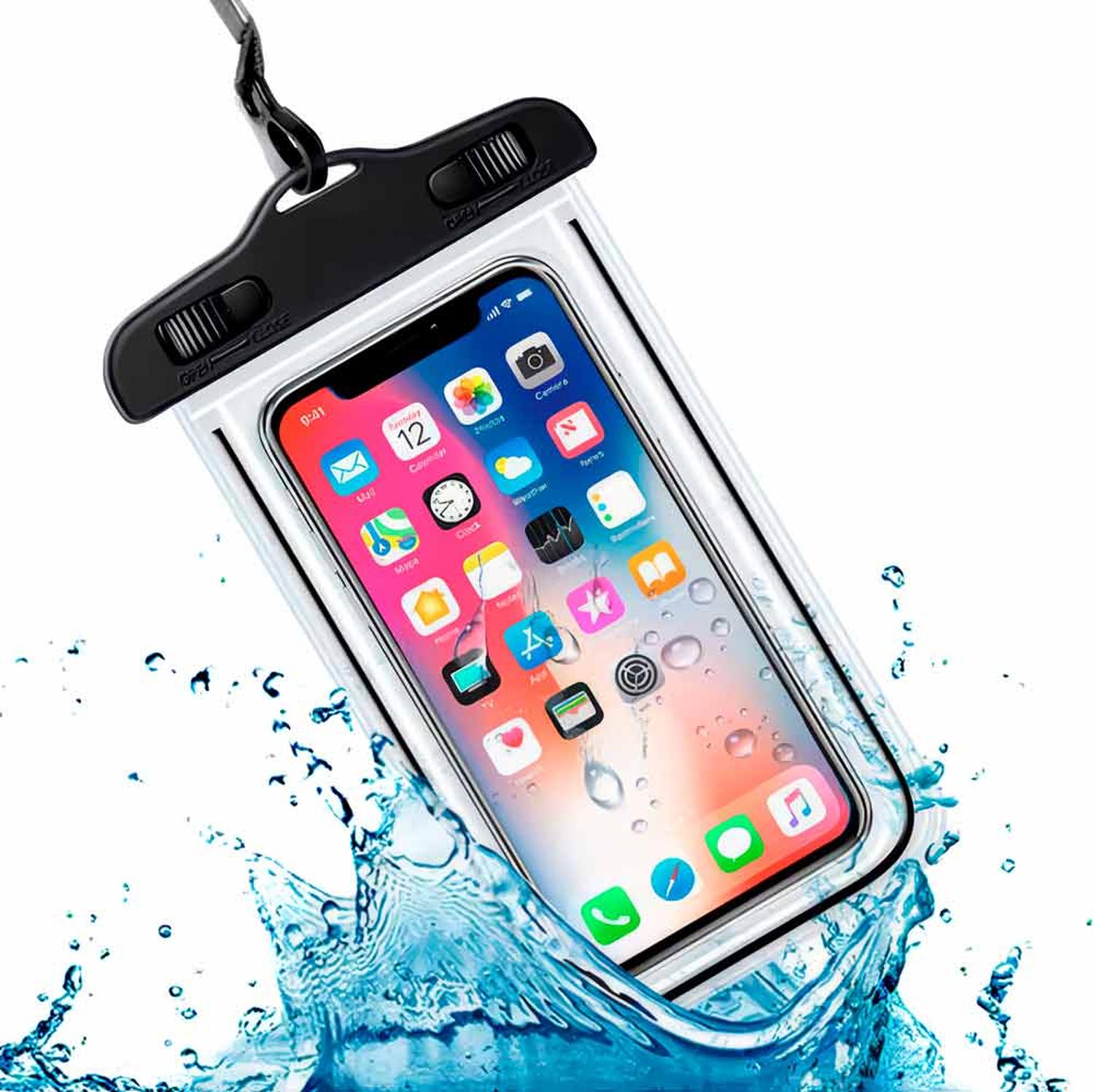 FUNDA PROTECTORA CELULAR EL AGUA COLOR AL AZAR - 9